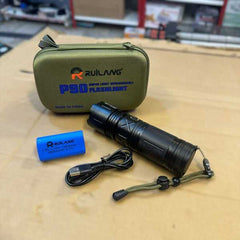 Ruilang P90 Tactical Flashlight Set - Lighting Device Designed For Illumination Purpose And Daily Lighting Routine (1)