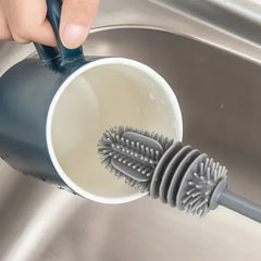 Silicone Feeder Bottle Brush Glass Brush